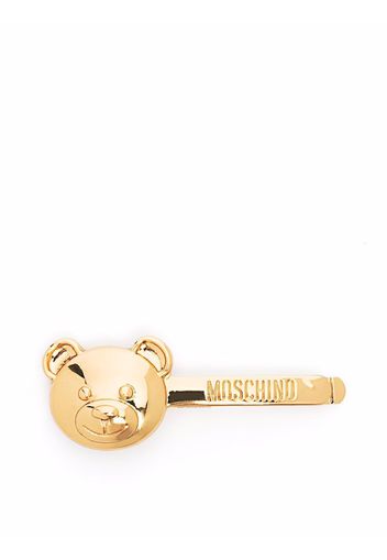 Moschino Brosche mit Teddy - Gold