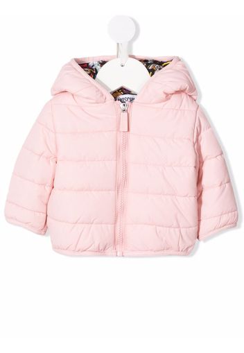 Moschino Kids puffer jacket - Rosa
