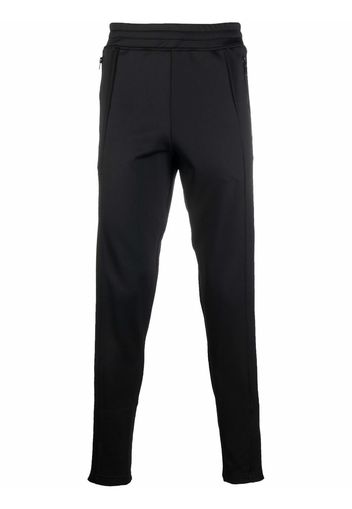 Moschino logo-tape track pants - Schwarz