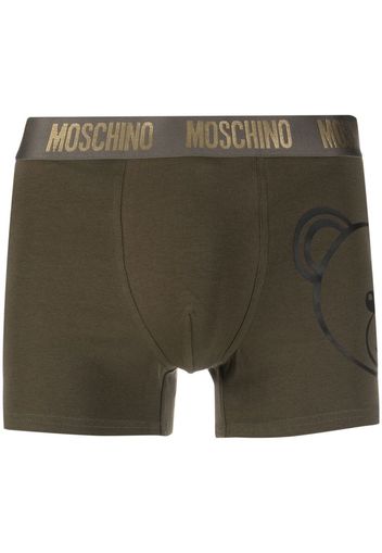 Moschino logo-waistband boxers - Grün
