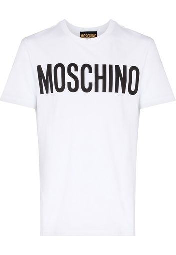 Moschino T-Shirt aus Bio-Baumwolle - Weiß