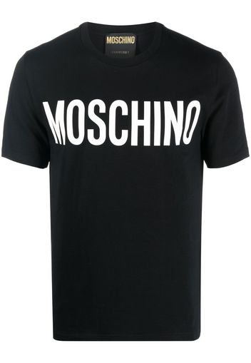 Moschino logo-print short-sleeve T-shirt - Schwarz