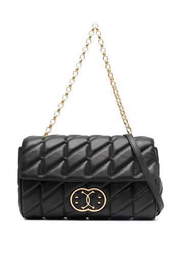 Moschino Gesteppte Double Smile Tasche - Schwarz