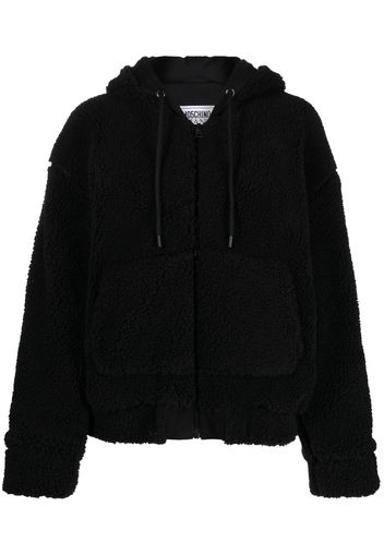 Moschino Hoodie mit Kristallen - Schwarz