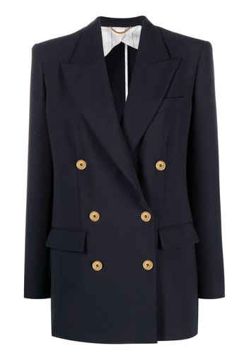 Moschino Doppelreihiger Blazer - Blau