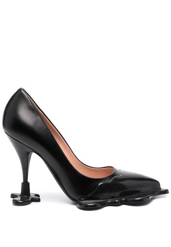 Moschino Pumps mit definiertem Absatz 100mm - Schwarz