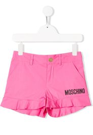 Moschino Kids Shorts mit Logo - Rosa