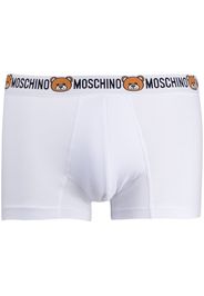 Moschino Shorts mit Teddy-Bund - Weiß