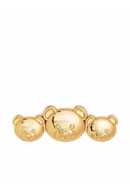 Moschino Teddy Bear Brosche - Gold