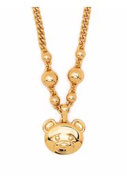 Moschino Halskette mit Teddy-Anhänger - Gold