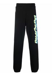 Moschino Jogginghose mit Logo-Print - Schwarz