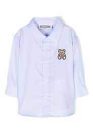 Moschino Kids Hemd mit Teddy - Blau