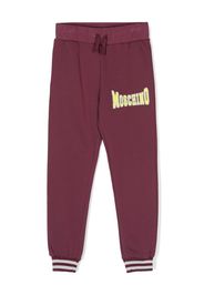 Moschino Kids Jogginghose mit Logo-Print - Rosa