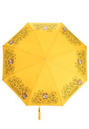 Moschino Teddy Bear-print umbrella - Gelb