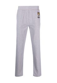 Moschino Jogginghose mit Teddy-Print - Grau