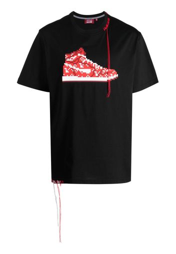 Mostly Heard Rarely Seen 8-Bit T-Shirt mit Sneaker-Print - Schwarz