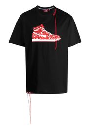 Mostly Heard Rarely Seen 8-Bit T-Shirt mit Sneaker-Print - Schwarz