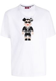 Mostly Heard Rarely Seen 8-Bit T-Shirt mit grafischem Print - Weiß