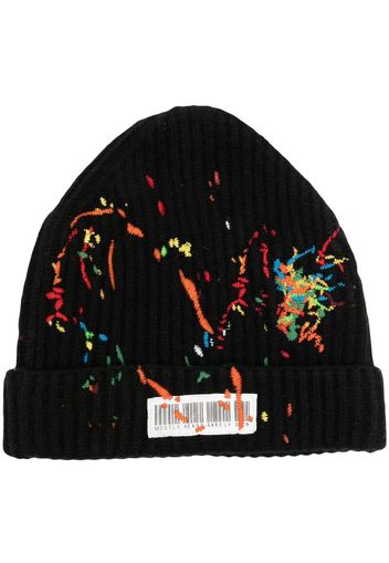 Mostly Heard Rarely Seen Beanie mit Barcode-Detail - Schwarz