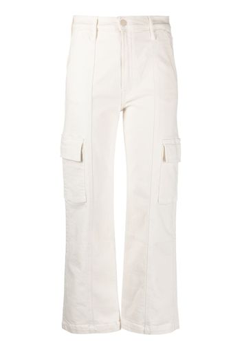 MOTHER straight-leg cargo pants - Nude