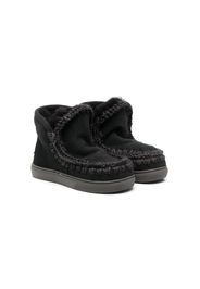 Mou Kids sheepskin ankle boots - Schwarz