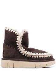 Mou Eskimo suede boots - Braun