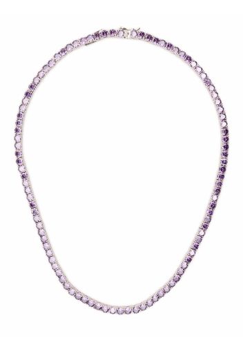 Mounser Laguna crystal necklace - Silber