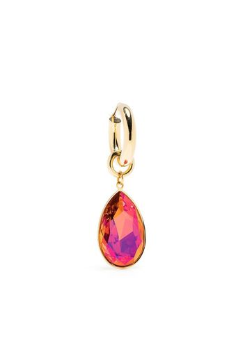 Mounser Sunrise crystal-drop hoop earring - Gold