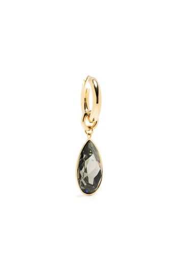 Mounser Haze crystal-drop hoop earring - Gold