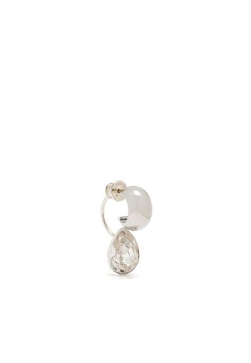 Mounser Gemini single hoop earring - Silber