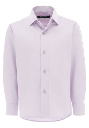 Moustache solid-color dress shirt - Rosa