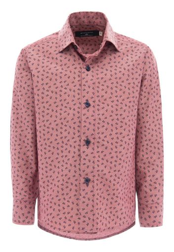 Moustache dandelion-print dress shirt - Rot