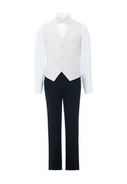 Moustache Taddeo floral-print vest set - Weiß