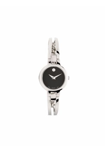 Movado Armbanduhr mit Kristallen - Schwarz