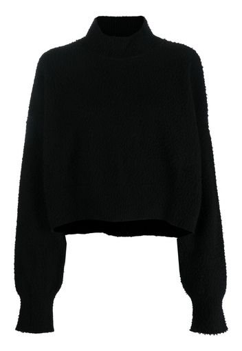 MRZ Casentino mock-neck jumper - Schwarz