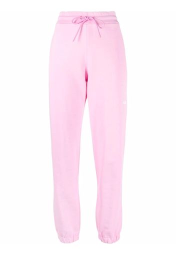 MSGM Jogginghose mit Logo-Print - Rosa