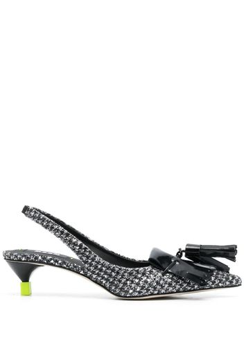 MSGM 55mm leather pumps - Schwarz