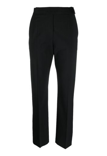 MSGM slim-fit tailored trousers - Schwarz