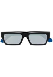 MSGM Sonnenbrille mit Logo - Schwarz