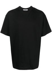 MSGM logo-print T-shirt - Schwarz