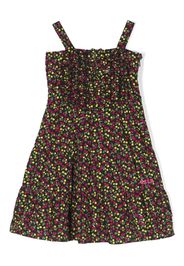 MSGM Kids floral-print dress - Schwarz