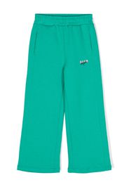 MSGM Kids Jogginghose aus Fleece - Grün