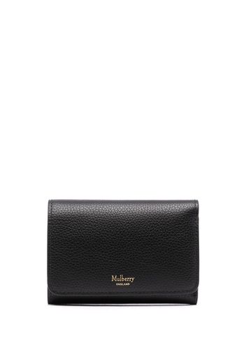 Mulberry Kleines Portemonnaie mit Klappe - Schwarz