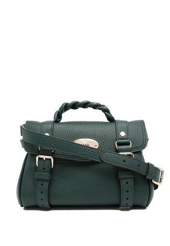 Mulberry mini Alexa heavy-grain bag - Grün