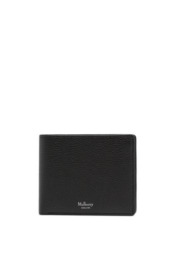 Mulberry eight card classic grain wallet - Schwarz