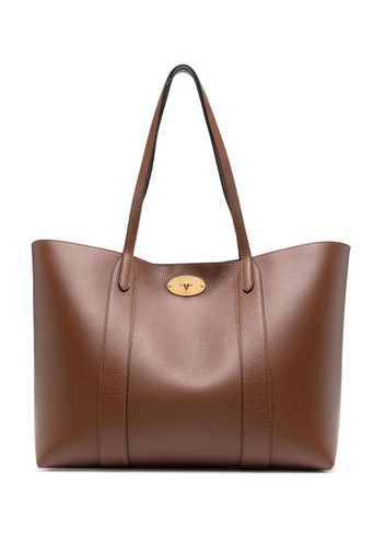 Mulberry leather tote bag - Braun