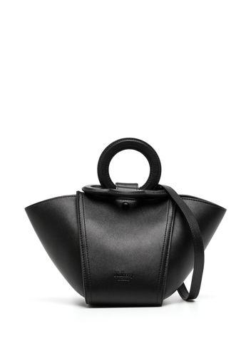 Mulberry mini Riders leather crossbody bag - Schwarz