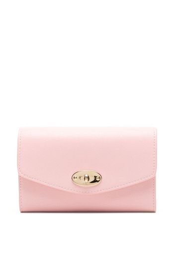 Mulberry medium Darley wallet - Rosa