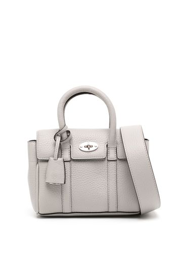 Mulberry Mini Bayswater leather bag - Grau