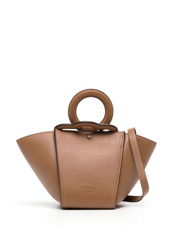 Mulberry mini Riders leather crossbody bag - Braun